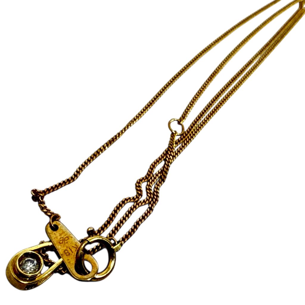 K18 ネックレス 750 18金